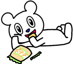 Mr.hundred percent bear 3 - positive sticker #12433253