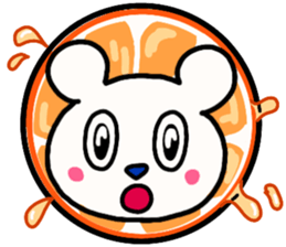 Mr.hundred percent bear 3 - positive sticker #12433258