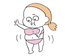 a competent girl01 sticker #12433608