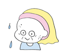 a competent girl01 sticker #12433618