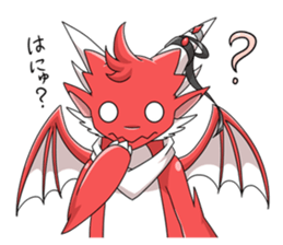 Red Dragon sticker - RYUDORA - sticker #12433912