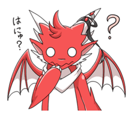 Red Dragon sticker - RYUDORA - sticker #12433912