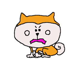 Shiba inu MOMO chan the third as well 7 sticker #12434067