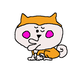 Shiba inu MOMO chan the third as well 7 sticker #12434075