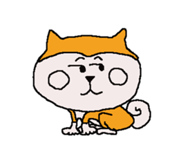 Shiba inu MOMO chan the third as well 7 sticker #12434078