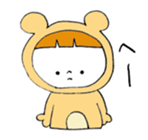 10 animal Costumes sticker #12434170