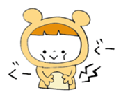 10 animal Costumes sticker #12434173