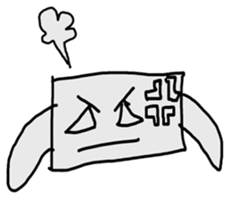 Robot happiness, anger , sadness and joy sticker #12434259