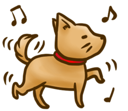 Dog of Taro's sticker #12434597