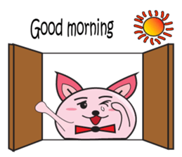 Lambo fatty & naughty sticker #12434647