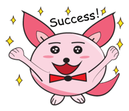 Lambo fatty & naughty sticker #12434648