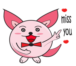 Lambo fatty & naughty sticker #12434651