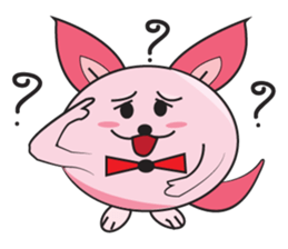 Lambo fatty & naughty sticker #12434653