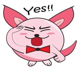 Lambo fatty & naughty sticker #12434655