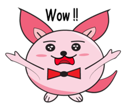 Lambo fatty & naughty sticker #12434657