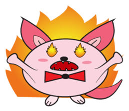 Lambo fatty & naughty sticker #12434664