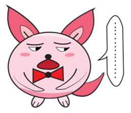 Lambo fatty & naughty sticker #12434668