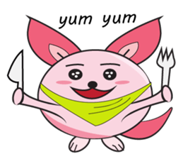 Lambo fatty & naughty sticker #12434672