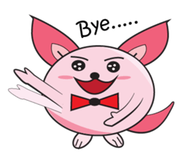 Lambo fatty & naughty sticker #12434675