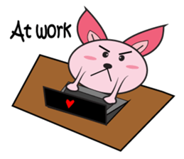 Lambo fatty & naughty sticker #12434680