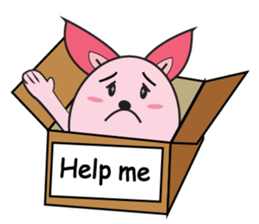 Lambo fatty & naughty sticker #12434681