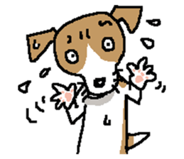 Jack dog 5 sticker #12434694