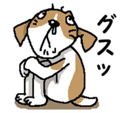 Jack dog 5 sticker #12434716