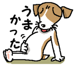 Jack dog 5 sticker #12434724