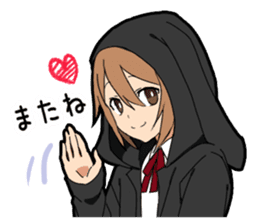 Animal hoodie boy sticker #12435017