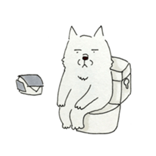 Jittori dog2 sticker #12435119