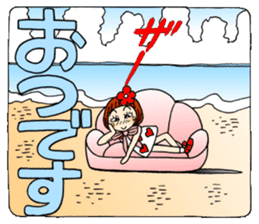 Castor bean-chan 55 sticker #12435163