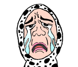 Cow pattern Uncle sticker #12435210