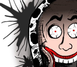 Cow pattern Uncle sticker #12435219