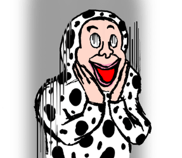 Cow pattern Uncle sticker #12435220