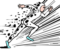 Cow pattern Uncle sticker #12435226