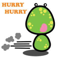 Pilo The Small Seacucumber sticker #12435802