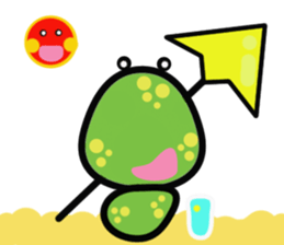 Pilo The Small Seacucumber sticker #12435812