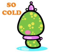 Pilo The Small Seacucumber sticker #12435819