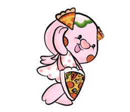 POPPORONI THE PIZZA LOVER sticker #12436190