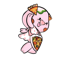POPPORONI THE PIZZA LOVER sticker #12436190