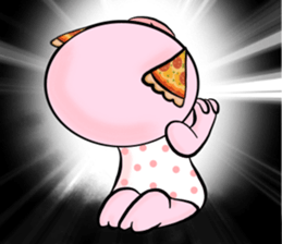 POPPORONI THE PIZZA LOVER sticker #12436192