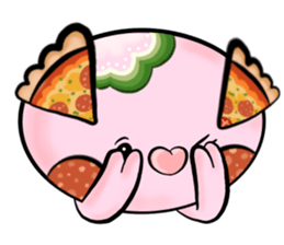 POPPORONI THE PIZZA LOVER sticker #12436193