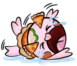 POPPORONI THE PIZZA LOVER sticker #12436201