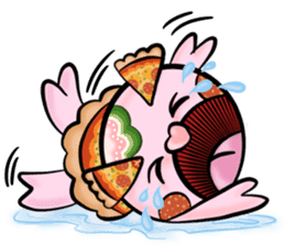 POPPORONI THE PIZZA LOVER sticker #12436201