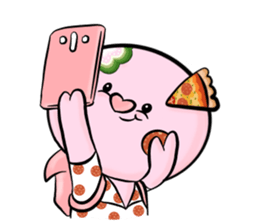 POPPORONI THE PIZZA LOVER sticker #12436202