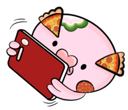 POPPORONI THE PIZZA LOVER sticker #12436204