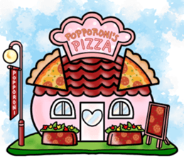 POPPORONI THE PIZZA LOVER sticker #12436205