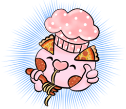 POPPORONI THE PIZZA LOVER sticker #12436206