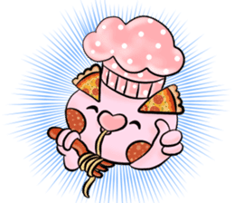 POPPORONI THE PIZZA LOVER sticker #12436206