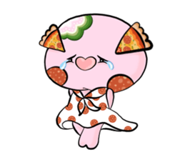 POPPORONI THE PIZZA LOVER sticker #12436209
